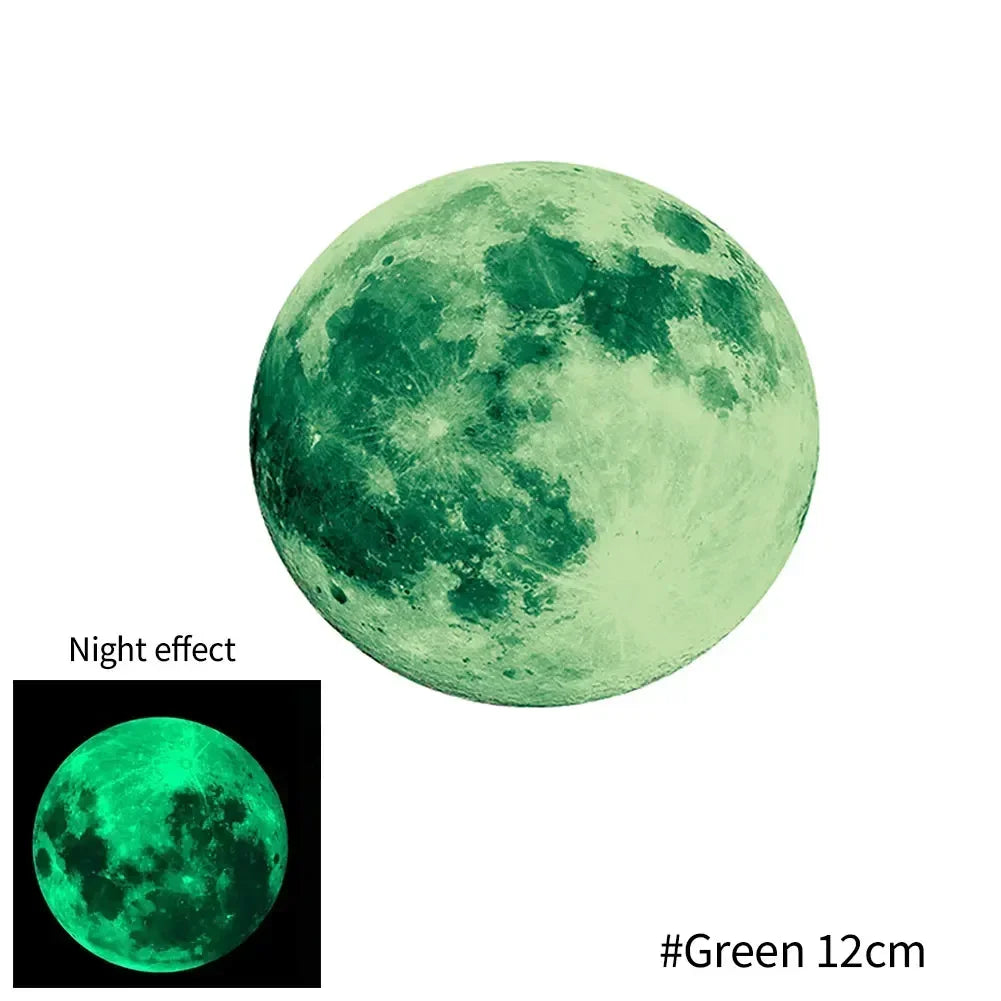 Colorful Moon Luminous Wall Stickers For Kids Room Bedroom Ceiling Art Decals Home Decor Unicorn Stars Glow In The Dark Stickers - Sun Studio