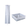 DIY Epoxy Resin Table Night Lamp Silicone Mold with Diamond Pattern Crystal Lamp Resin Mold Plant Pot Mold Home Decoration Craft - Sun Studio