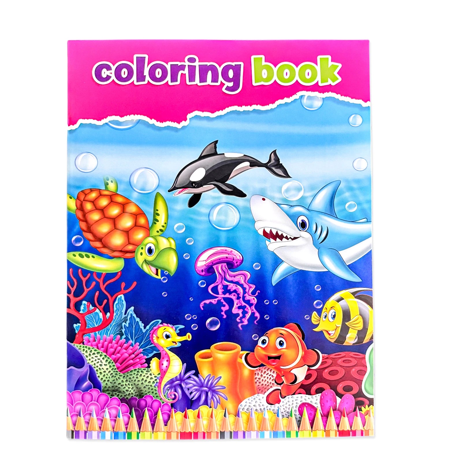 Children's Drawing Book Coloring Drawing Book Color Filling Graffiti Picture Book Painting Educational Toy Gift Concentration - Sun Studio