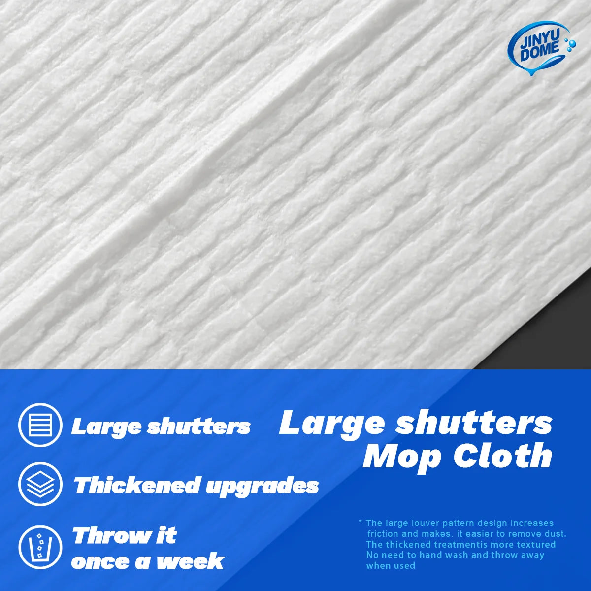XL Electrostatic Dust Mop Cloth 9.84x17.7inch - 30/50pcs Thick Disposable Dry Sweeping Duster Mop Cloths for Hair,Dust,Pet Fur - Sun Studio