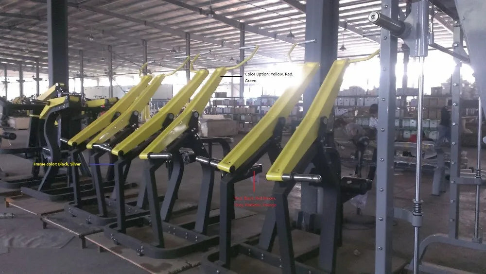 Land Commercial Gym Machine Plate Loaded Gym Equipment Lat Pulldown Machine - Sun Studio