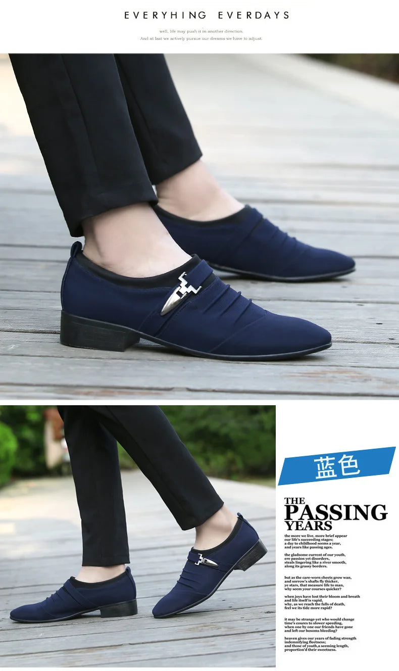 2022 Men Shoes Spring New Fashion All-Match Canvas Shoes Male Large Size Breathable Footwear Casual Business Shoe zapatos hombre - Sun Studio