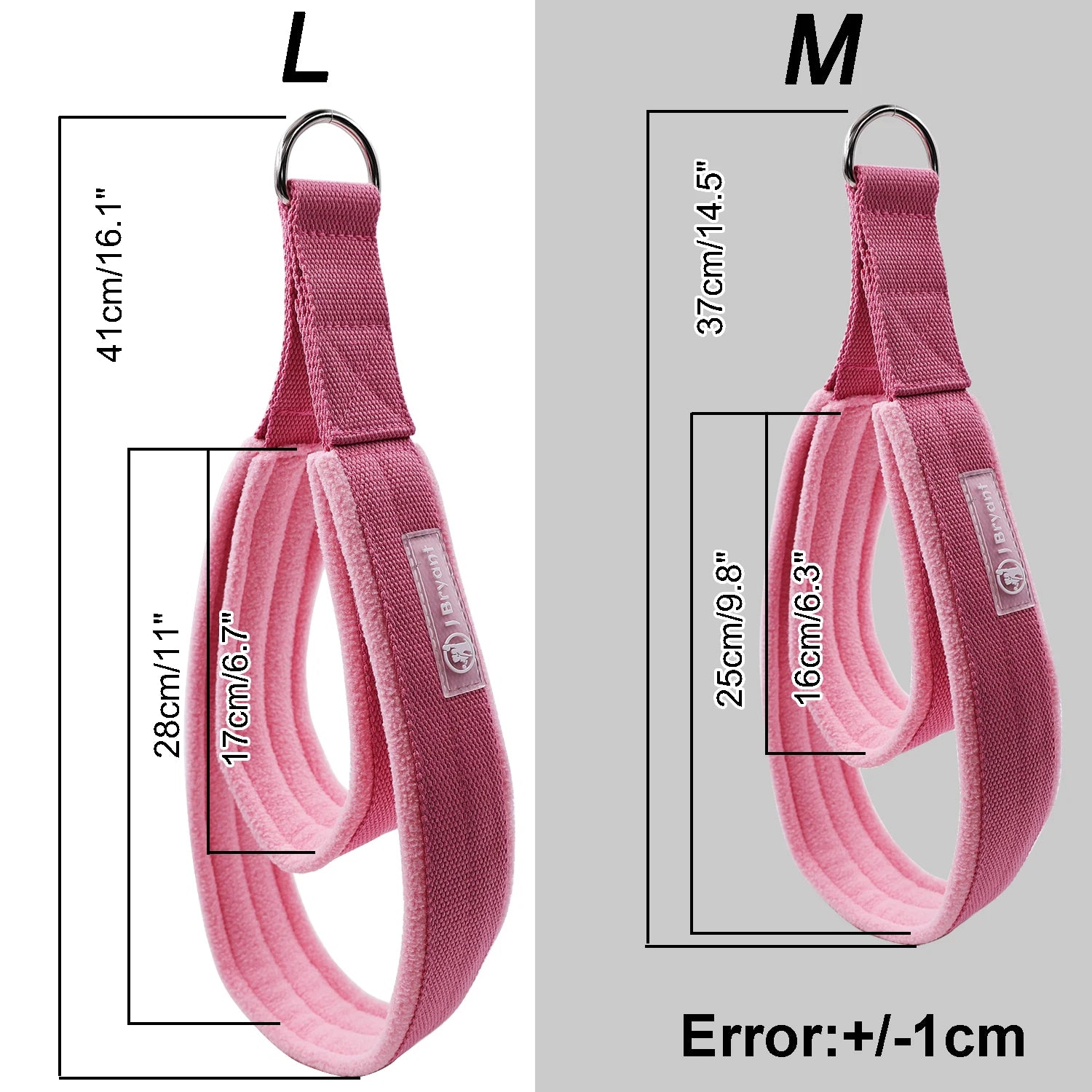 Pilates Double Loop Straps for Reformer Fitness D-Ring Straps ,Yoga Exercise Accessories for Home Gym Workout,1 Pair - Sun Studio