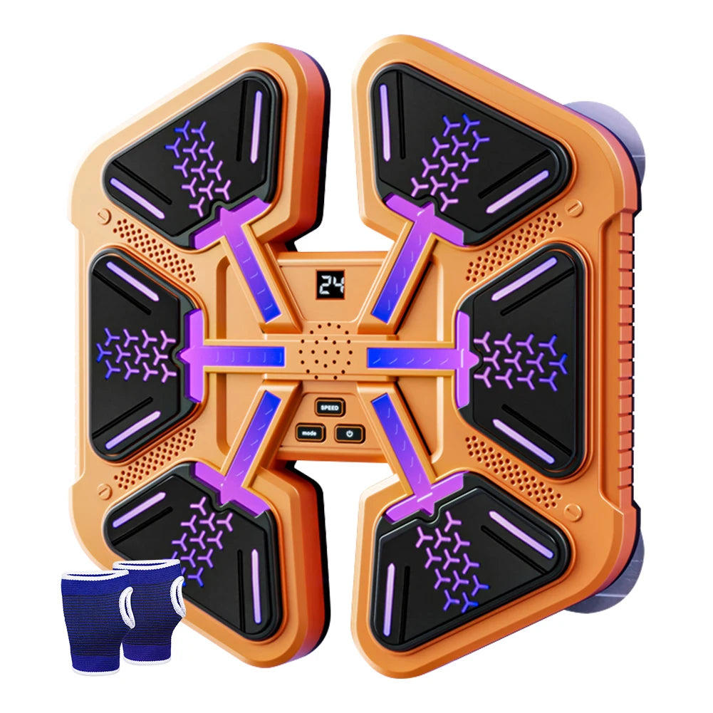 Music Boxing Machine Wall-Mounted Smart Bluetooth-Compatible Punching Equipment Boxing Training Machines For Adults Kids - Sun Studio