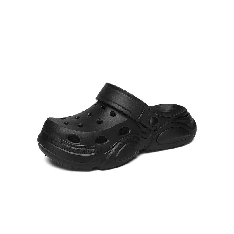 Summer Men's Thick-Soled Non-Slip Breathable Toe-Cap Sandals Casual Beach Slippers - Sun Studio