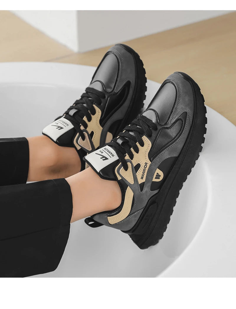 Comfortable And Breathable Sports Shoes For Men's New Spring And Autumn Style Ins Trendy Leisure Hong Kong Style Running Travel