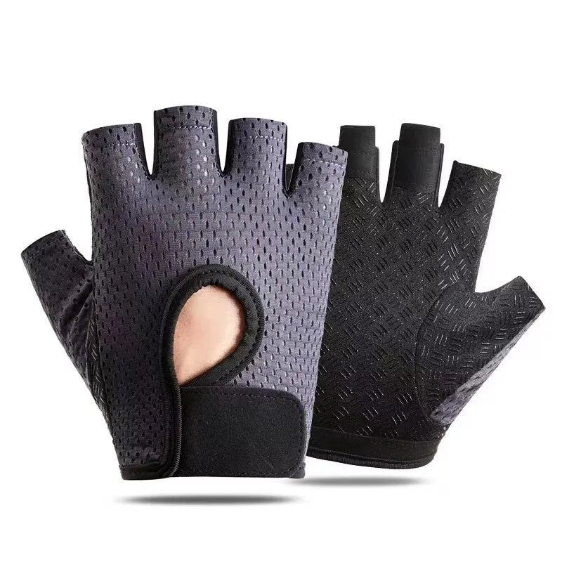 Gym Gloves 1 Pair Breathable Super Lightweight Weight Lifting for Men Women Cycling Exercise Fitness Training Workout Use - Sun Studio