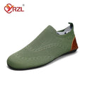YRZL Loafers Men Soft Driving Moccasins High Quality Flats Male Walking Shoes Breathable Mesh Casual Loafers Slip on Mens Shoes - Sun Studio