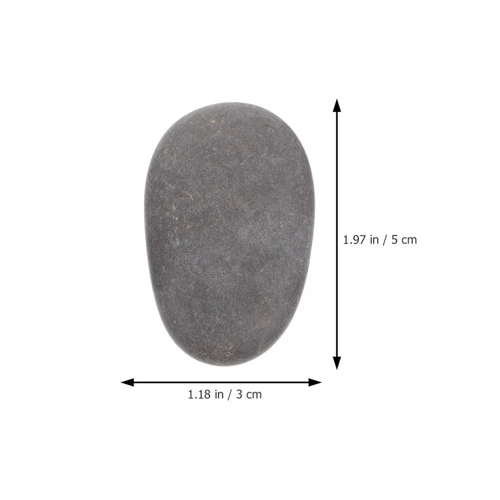 20 Pcs Painting Stone Pebbles For Painted Smooth Crafts Beach Flat Rocks Child Adults Natural - Sun Studio