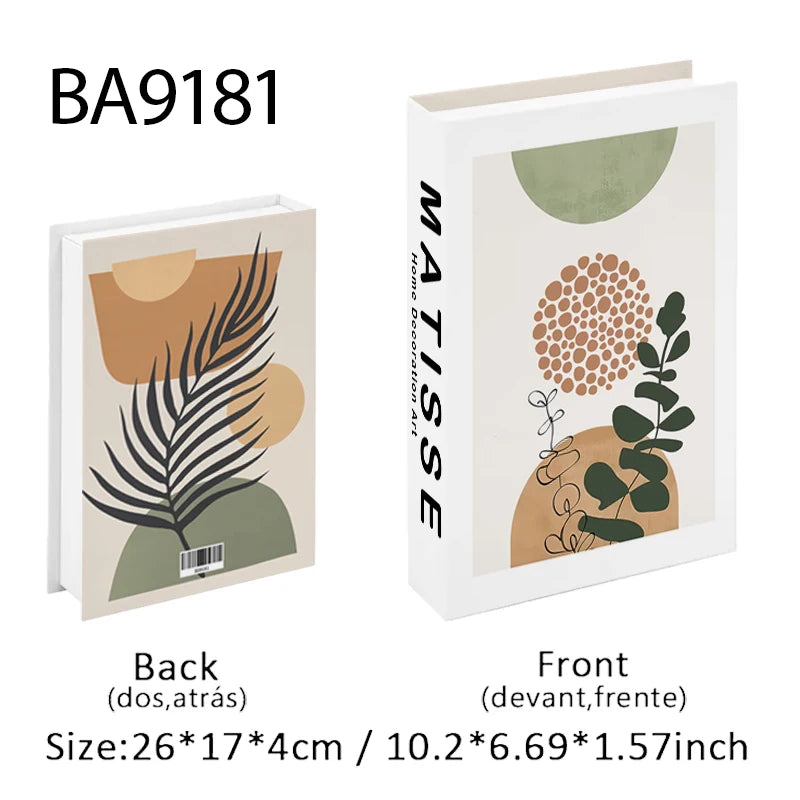 Matisse Fake Books For Decoration Storage Box Abstract Coffee Table Books Luxury Bedroom Decorative Book Bauhaus Boho Home Decor - Sun Studio
