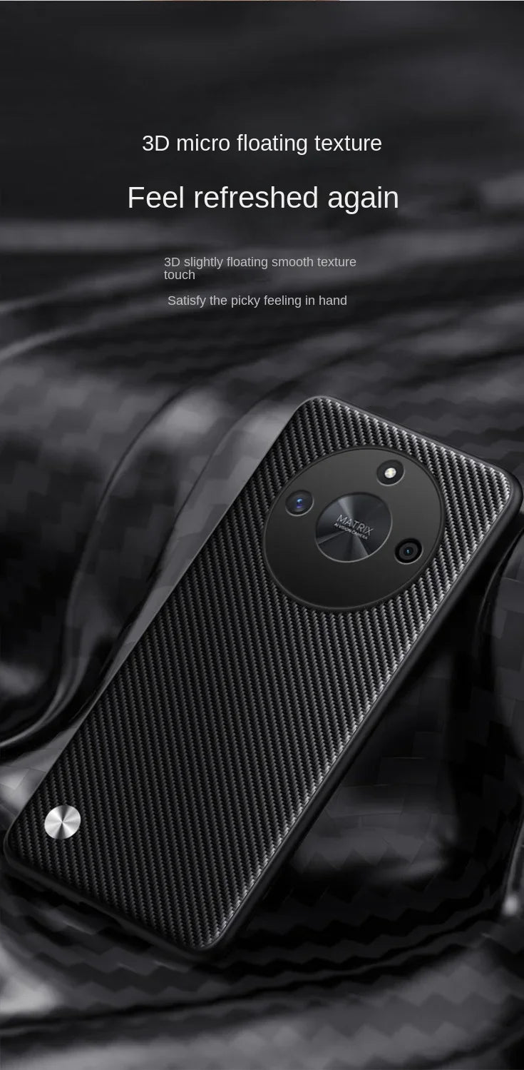 Leather Shockproof Case For Huawei Honor X9B X9A X8A X7A Magic 7 Lite Pro Soft Leather Grain Slim Texture Protect PC Cover Funda - Sun Studio