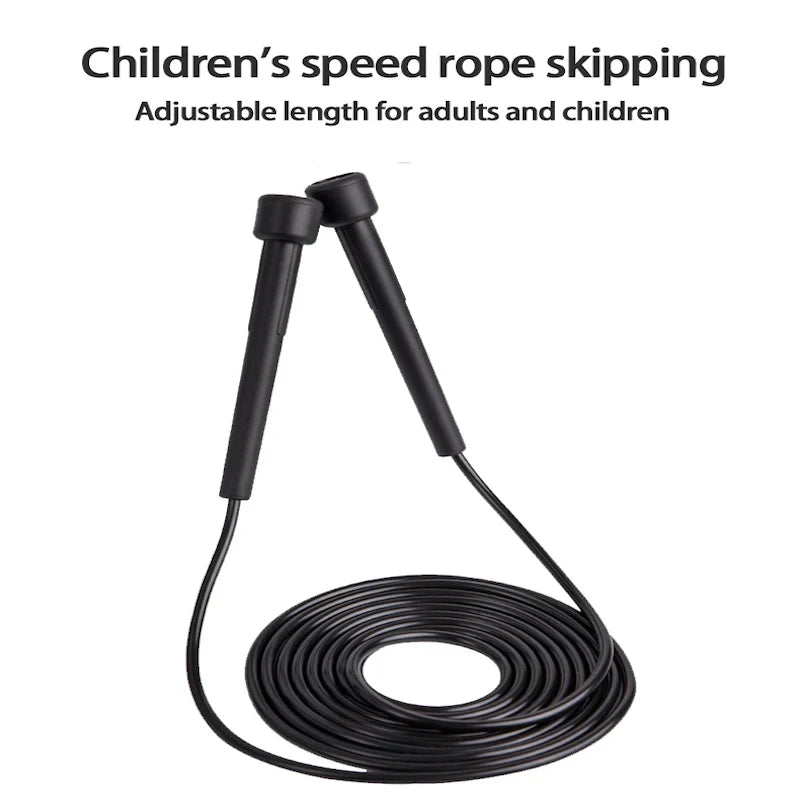 1PC 2.8M Speed Jump Rope Professional Children Adult Gym PVC Jumping Rope Adjustable Fitness Equipment Muscle Boxing Training - Sun Studio