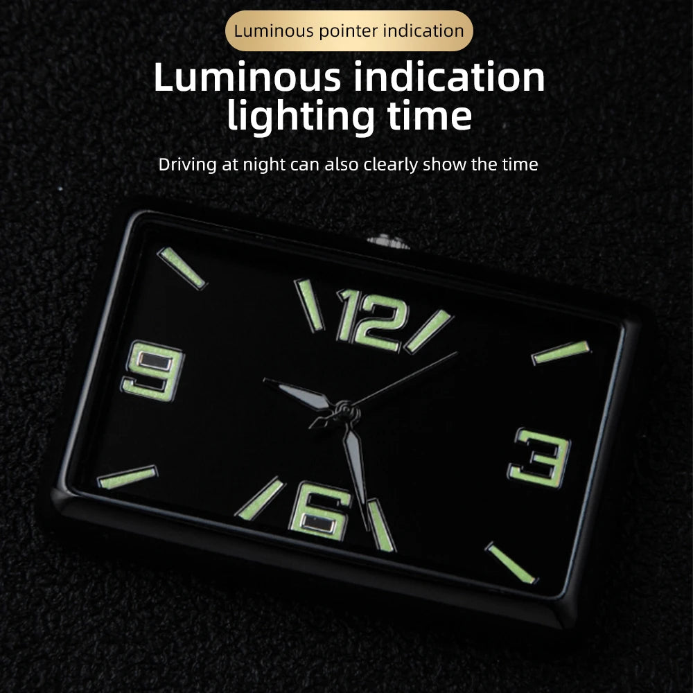 Automobile Quartz Clocks Watch Car Decoration Ornaments Vehicle Zinc Alloy Material Fashion Premium Auto Fashion Watches - Sun Studio