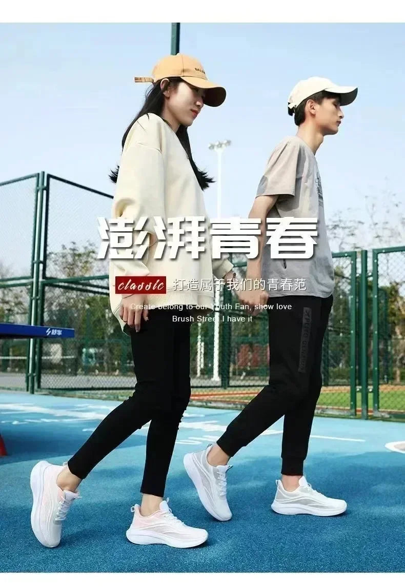 Casual Running Summer Fashion Anti Slip Hiking Mesh Breathability Athletic Shoe Tennis Woman Trend 2025 Woman Sneakers Couple - Sun Studio