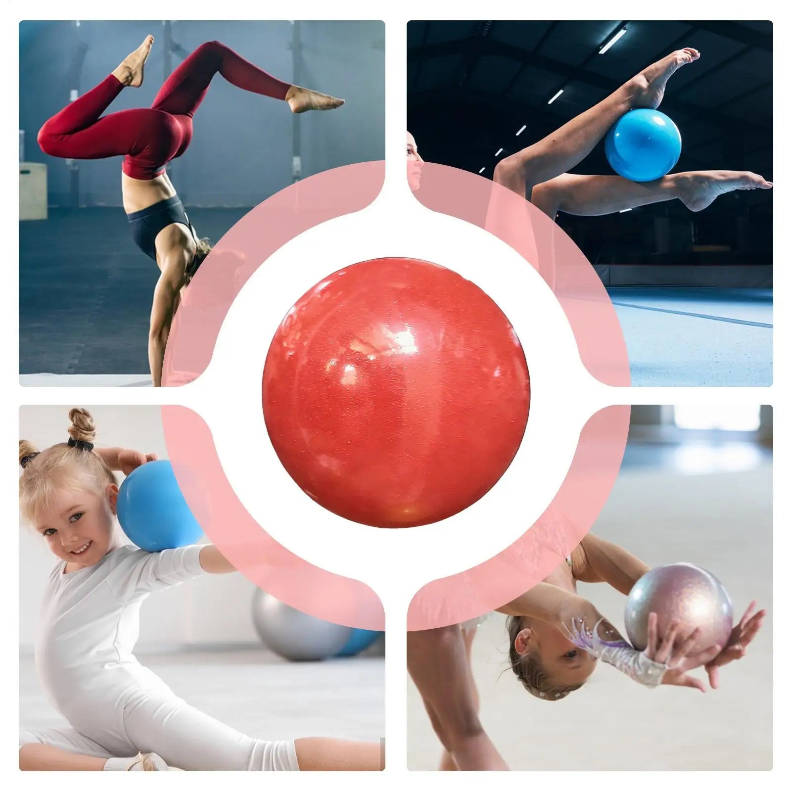 Rhythmic Gymnastics Ball Professional Ergonomic High Elasticity Rhythmic Gymnastic Ball For Dance Performance For Gymnasts - Sun Studio