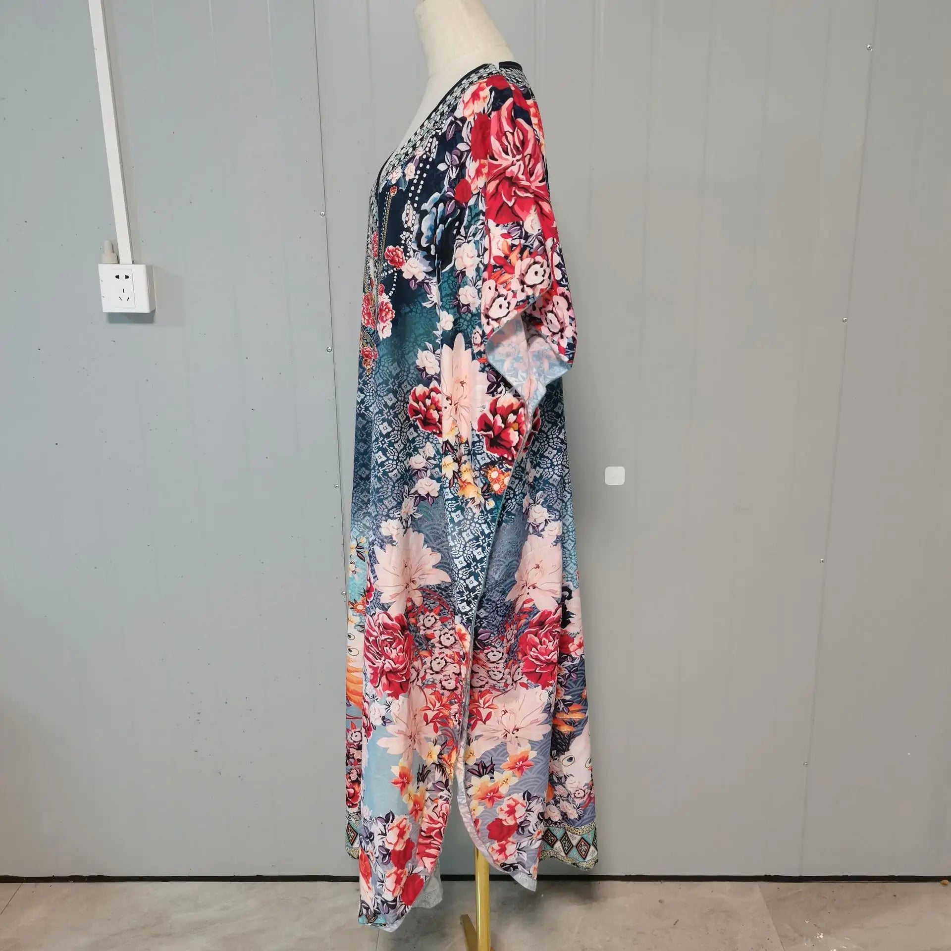 Kaftan Dresses for Women Plus Size Swimsuit Cover up Caftan Maxi Beach Tunic Bathing Suit - Sun Studio