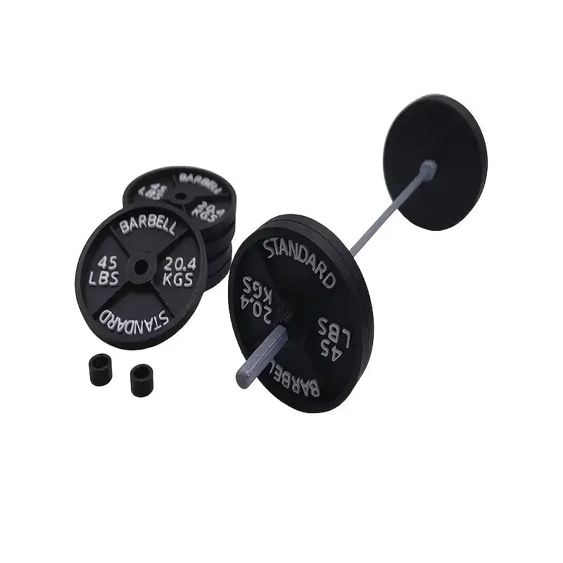 Creative Barbell Pen Holder Fitness Themed Fitness Pen Holder Perfect Gift for Fitness Enthusiasts Weightlifters - Sun Studio