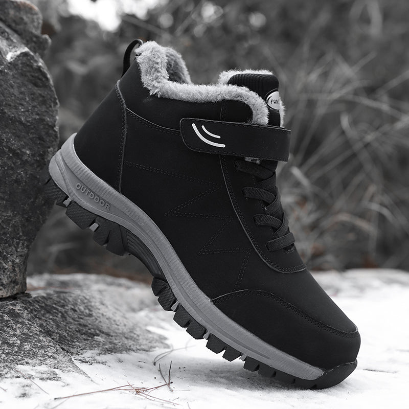 Men Top Quality Casual Snow Boots Waterproof Warm Winter Shoes Men Hiking Boots Outdoor Mountain Climbing Sneaker Man Trekking - Sun Studio