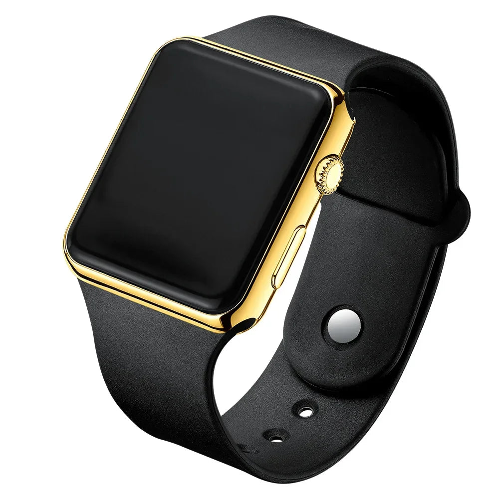Digital Watches Men Women Electronic Square LED Sport Wristwatch Fashion Casual Simple Silicone Female Clock Reloj Para Mujer - Sun Studio