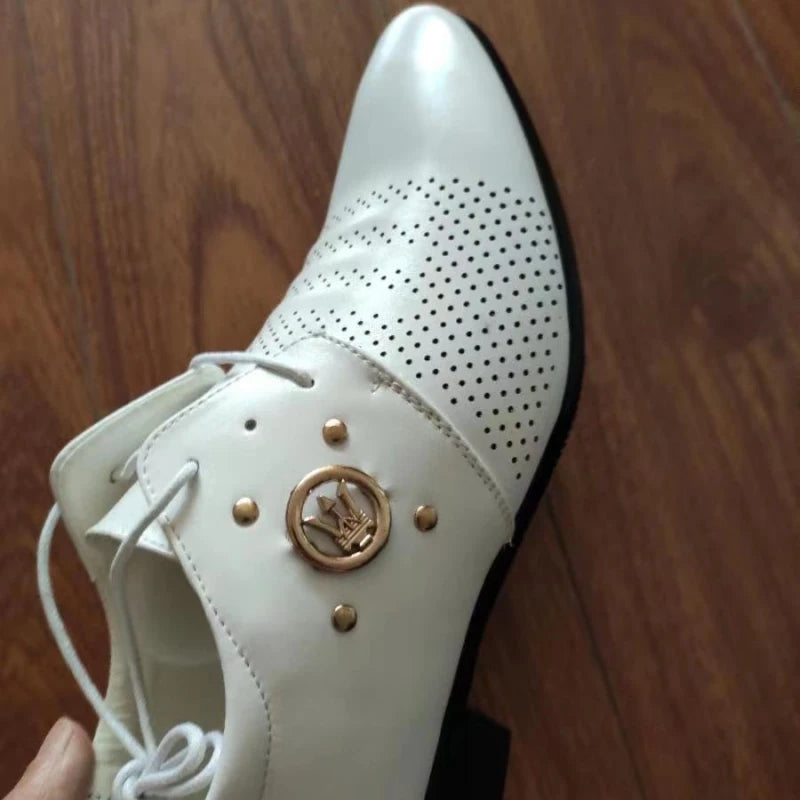 Summer Leather Shoes for Men Male Leather Fashion Business Luxury Colorful Party Dress Shoes Loafers 남성구두 Sapatos Masculinos - Sun Studio