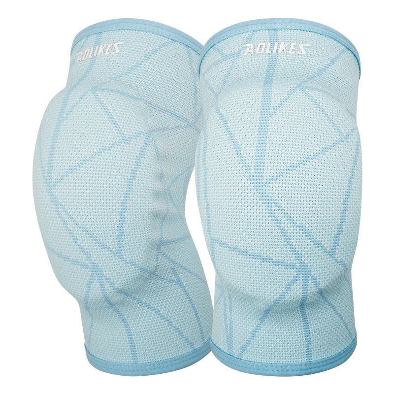 AOLIKES Volleyball Knee Pads, Knee Protector Support for Children,Teenagers,Adult,Professional Grade Knee Pads for Dance,Cycling - Sun Studio