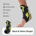 GOBYGO 1Pcs Sport Ankle Protectors Sprain Recovery Joint Protectors Pressurized Support Fixed Rehabilitation Men Women Unisex - Sun Studio