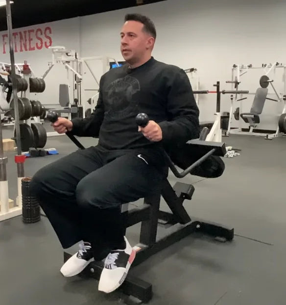 Gym Plate Loaded Strength Machine Arms Exercise Equipment Seated Dips Gym Station Triceps Kickback Dip - Sun Studio