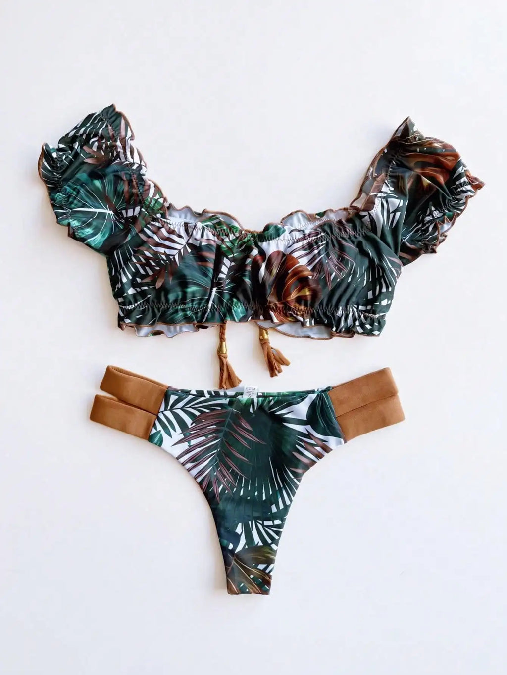 RUOTONGSEPT New Push Up 2024 Bikini Set Women Swimsuit Ruffle Biquini Swimwear Sexy Brazilian Ribbed Beachwear Bathing Suit - Sun Studio