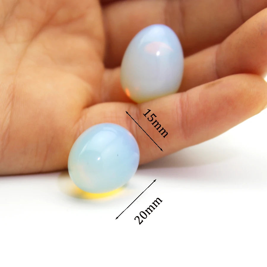 Natural Agate Stone Mineral Crystal Ball Egg Quartz Rock Chakra Reiki Healing Room Home Decor Aquarium Decoration Maison Easter - Sun Studio