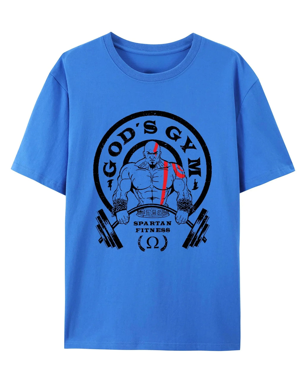 GOD'S GYM Fitness Training Gym Leisure T-Shirt Men's and Women's Luxury Brand - Sun Studio