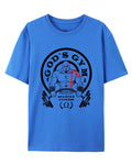 GOD'S GYM Fitness Training Gym Leisure T-Shirt Men's and Women's Luxury Brand - Sun Studio