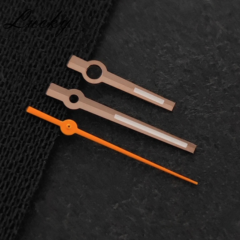 NH35 NH36 High Quality Hands Silver Gun Gold Rose Gold Watch Hands Green Luminous Watches Pointers Fit NH35/NH36/4R/7S Movement - Sun Studio