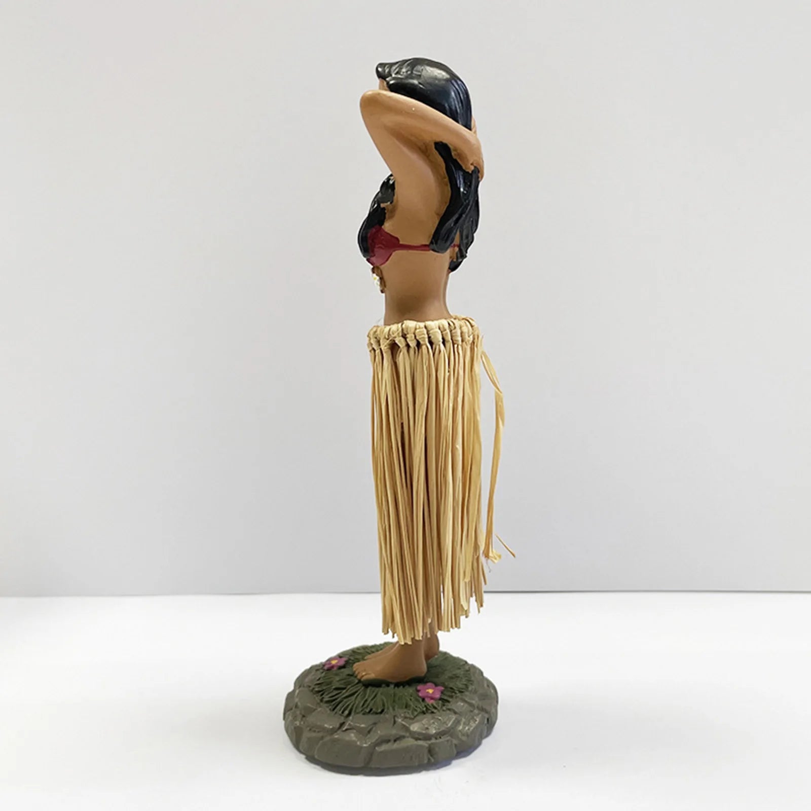 Hawaiian Hula Girl Dashboard Doll with Ukulele for Car Dashboard Collection Figurines Gifts Home Decor Mini Size Doll Dashboard - Sun Studio