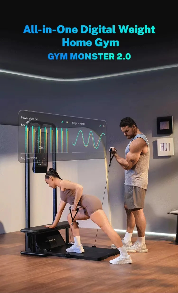 All in One Smart Home Gym Full Body Training Gym Equipment Sport Home Gym Equipment Fitness for Home Set - Sun Studio