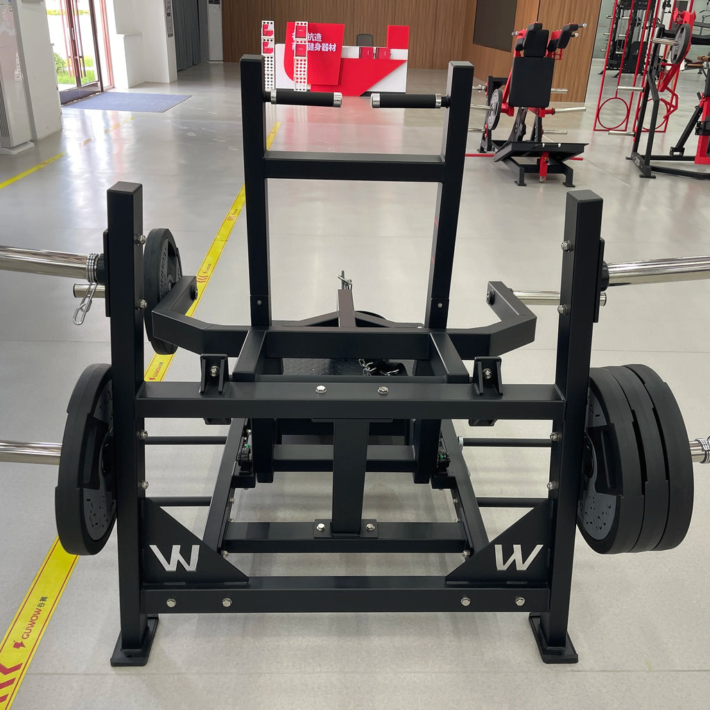 Customized Promotion Gym Weight Machine For Selected Muscle Exercises Steel Hip Belt Squat With Arm Function Safety Features - Sun Studio