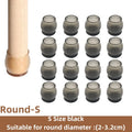 16Pcs Silicone Furniture Non-Slip Legs Pads Chair Leveling Feet Mat Hardwood Floors From Scratches Protectors Mat Home Decor - Sun Studio