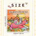 SPRING MOMENTS Coloring Book for Adults Featuring Cartoon Bold-easy Patterns for Relaxation Kids DIY Painting Drawing Books - Sun Studio