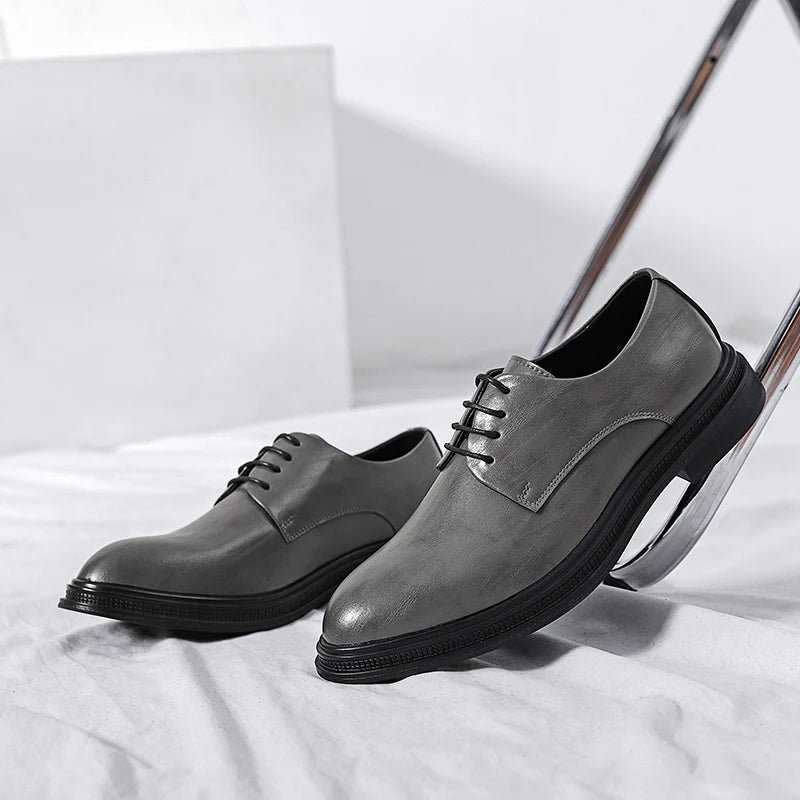 2024 Italian Dress Shoes Men Wedding Party Shoes High Quality Casual Loafer Male Designer Flat Shoes Zapatos Hombre Plus Size 47 - Sun Studio