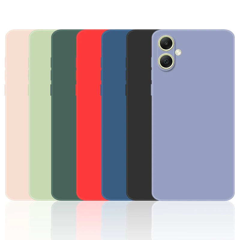 For Samsung Galaxy A06 Case Samsung A06 Cover Soft Liquid Silicone Bumper Shield Protective Phone Cases For Samsung A06 Funda - Sun Studio