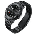 Fashion Casual Mens Business Watch Waterproof Luxury Stainless Steel Strap Men Wristwatch Calendar analog Quartz Watches For Man - Sun Studio