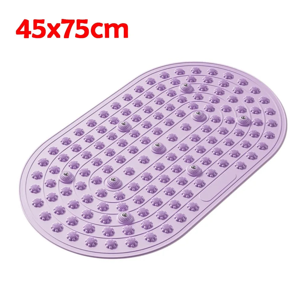 45x75cm Foot Massage Pad Liquid Silicone Heat-Resistant Foot Mat Sweat-Proof Anti-Slip Jogging Mat - Sun Studio