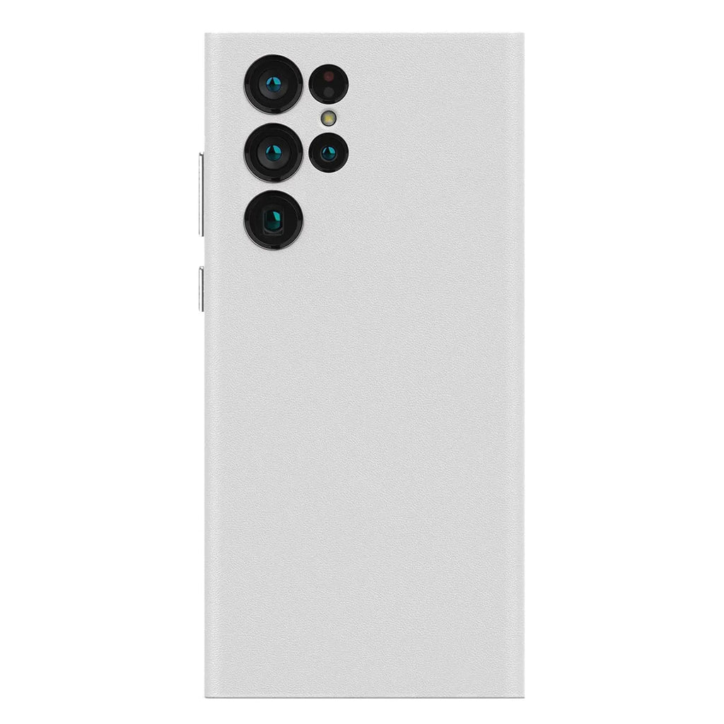 Real Pure S24 Ultra Thin Leather Case for SAMSUNG Galaxy S24 Ultra Case Colorful Official Original Design Cover - Sun Studio