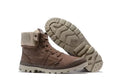 PALLADIUM Pallabrouse Dark Brown Sneakers Men/Women High-top Army Leisure Ankle boots Canvas Casual Shoes Anti-Slip Shoes 36-45