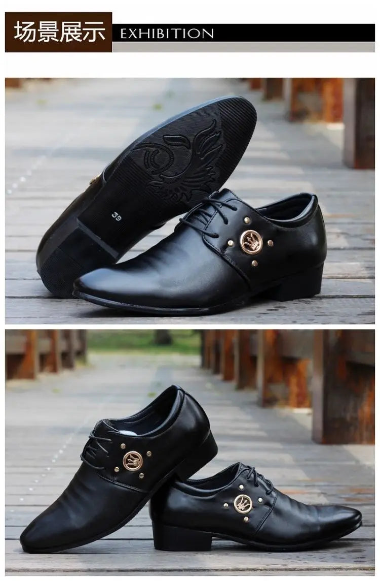 Summer Leather Shoes for Men Male Leather Fashion Business Luxury Colorful Party Dress Shoes Loafers 남성구두 Sapatos Masculinos - Sun Studio