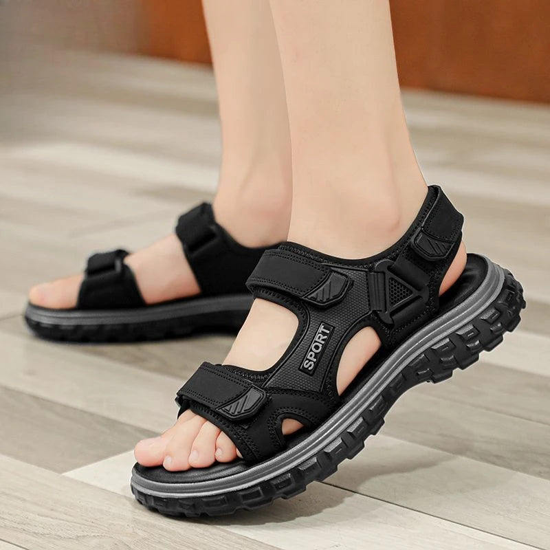 Slippers Male Shoe Beach Hiking Soft Ankle Wrap Men's Sandal Open Indoor Outdoor Trekking Number 41 Descount Buy Stylish Adult V - Sun Studio