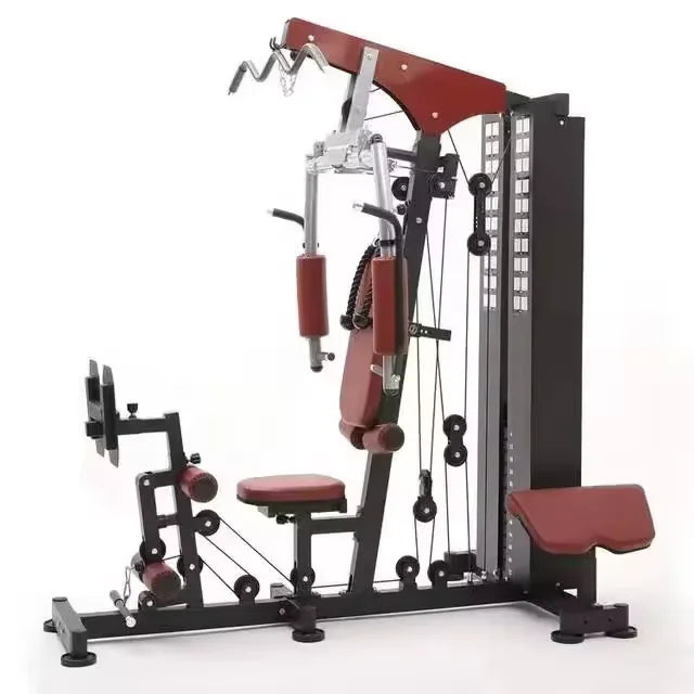 Home Indoor Comprehensive Gym Trainer Fitness Equipment With Strength Exercise Metal Material - Sun Studio