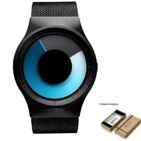 Relogios Masculino Creative Quartz Watches Men Fashion Brand Fashion Stainless steel Unisex Watch Clock Male female Designer - Sun Studio