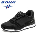 BONA 2022 New Designers Suede Casual Shoes Men Sneakers Outdoor Walking Shoes Man Comfortable Shoes Walking Footwear Mansculino - Sun Studio