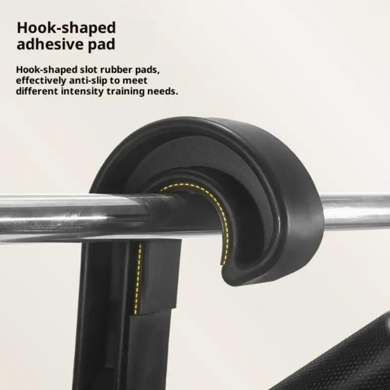 1Pair Gym Use Nylon Grip Bar, Strong Double Hook, Non-slip Design, Durable for both Home and Commercial Use - Sun Studio