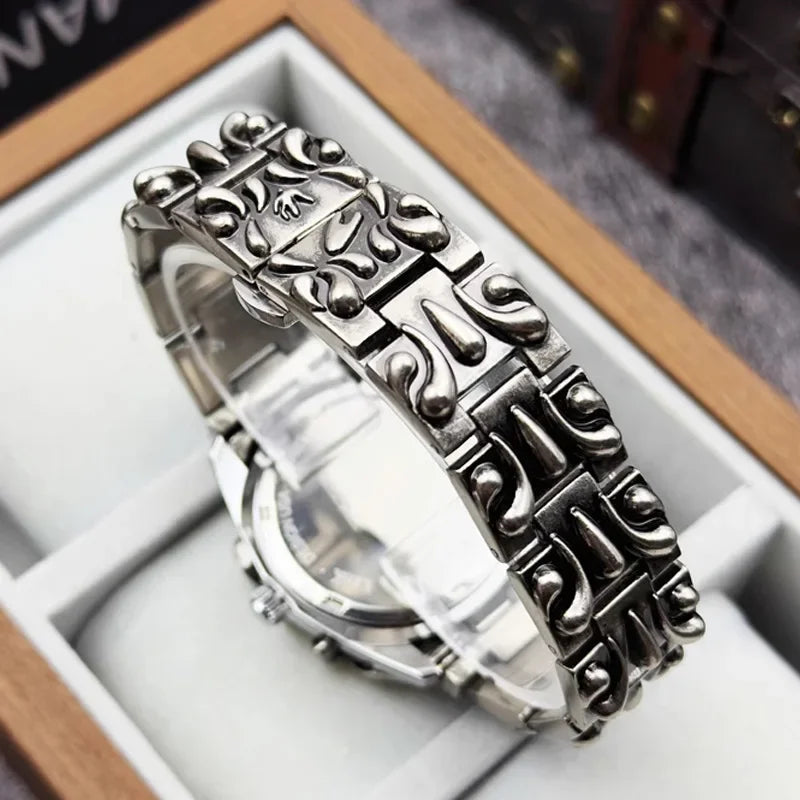 fashion heterosexual claw watch alabaster style retro Y2K European American watches special shaped advanced ins niche watches - Sun Studio